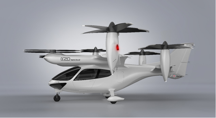 TCab Tech To Use Safran’s Electric Motor For Its E20 eVTOL – eFlight ...